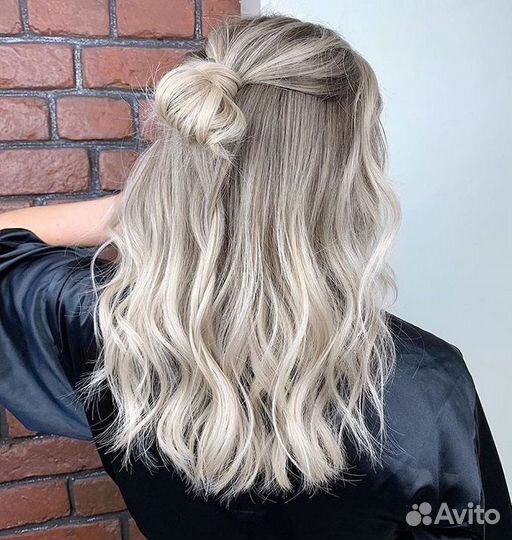 Блонд на длинные, мелирование, эиртач