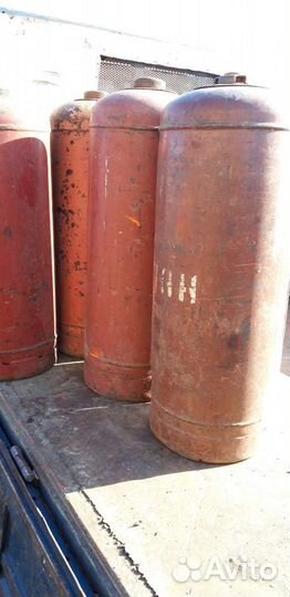 Газовые балоны б/у списанные