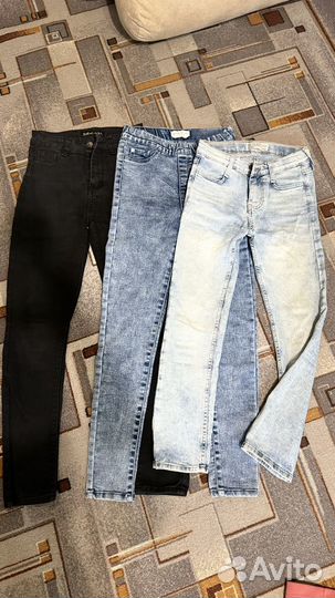 Джинсы 3шт