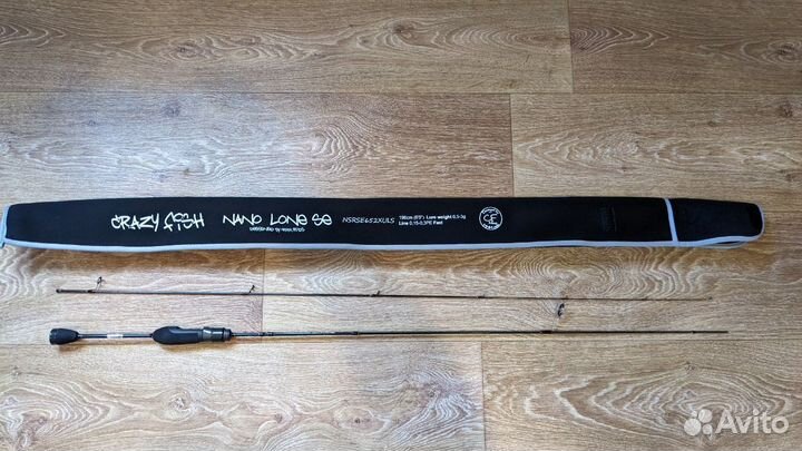 Спиннинг crazy fish nano long SE