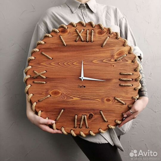 Настенные часы в стиле лофт