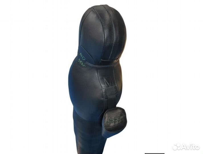 Манекен для самбо одноногий 1.4 м кожа 2.5 мм, DNN