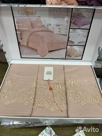 Постельное белье сатин хлопок евро