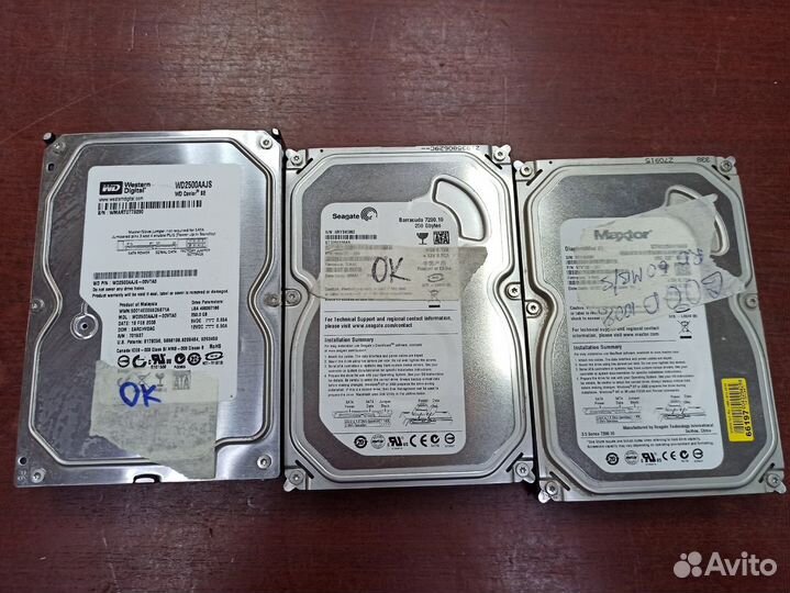 HDD 3.5 250Gb SATA рабочие