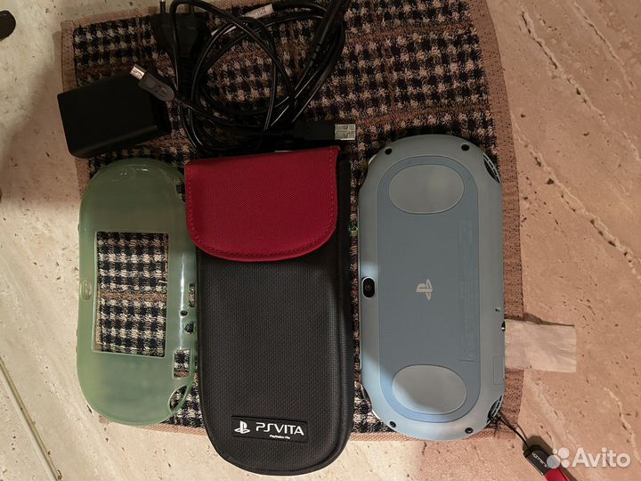 Sony ps vita slim white-blue 128gb