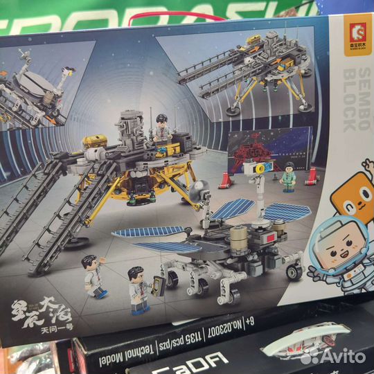 Конструктор Sembo Block Модуль высадки на Марс