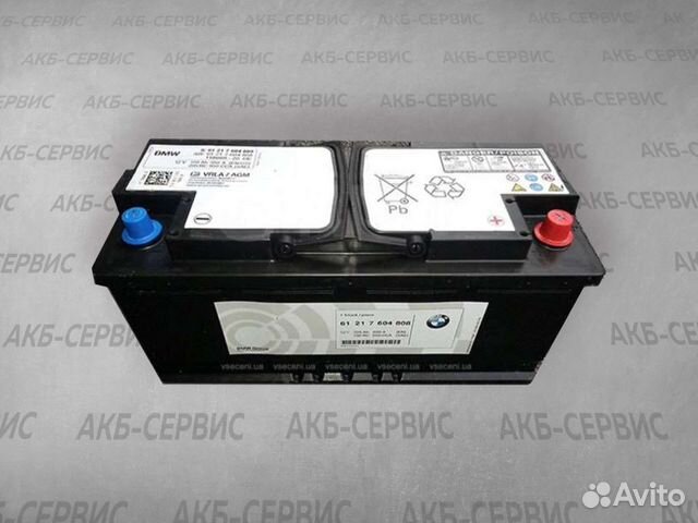 Аккумулятор BMW AGM 105Ah, новый гарантия