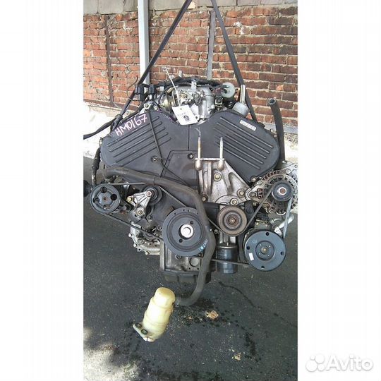 Двигатель двс с навесным mitsubishi chariot grandi