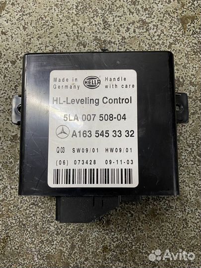 Блок управления наклона фар Mercedes W163