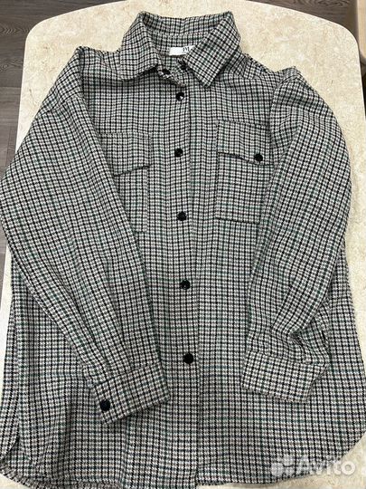 Рубашка в клетку женская