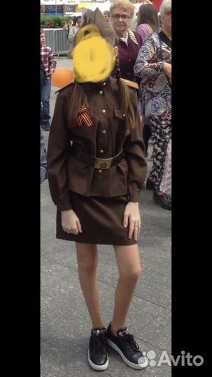 Военная форма для девочки 134