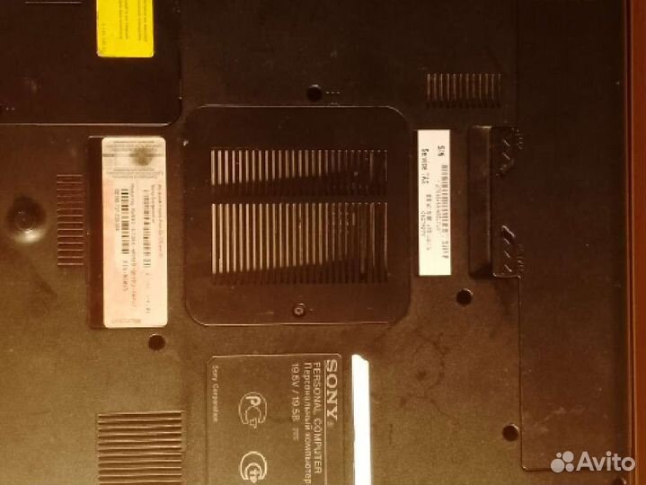Ноутбук Sony vaio PCG-81211V