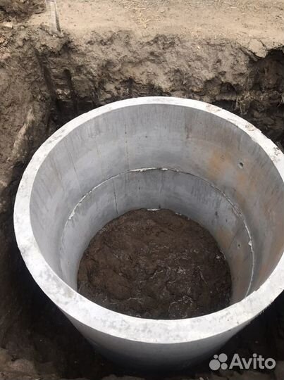 Ж/б кольца выгребные ямы