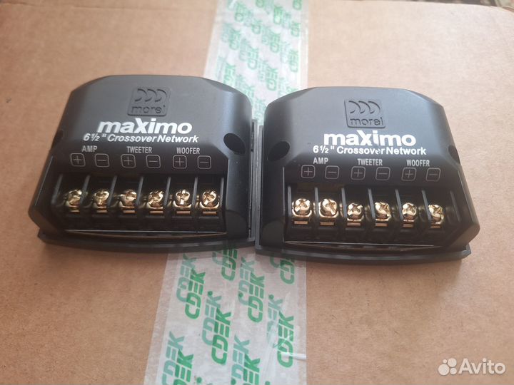 Кроссоверы от аудиосистемы Morrell maximo 5