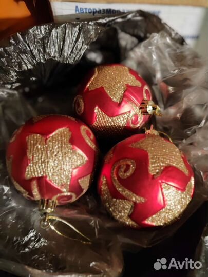 Елка искусственная 90 см + игрушки