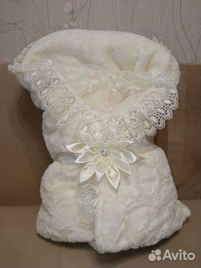 Конверт на выписку для девочки зима