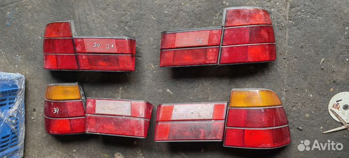 Комплект фонарей на bmw e34 touring