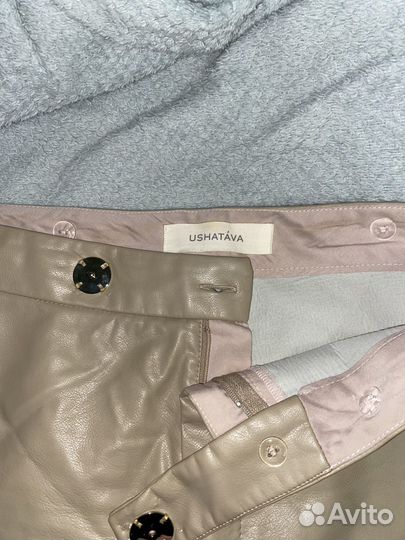 Штаны экокожа 44- 46 ushatava