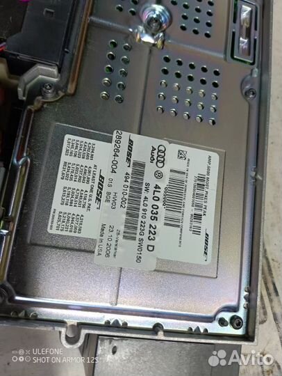 Комплект акустики Audi Q7 4L 3.0 BUG 2007