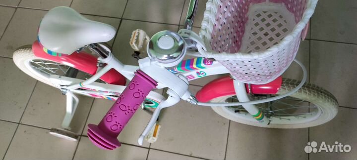 Велосипед для девочек 3-6 лет Stels