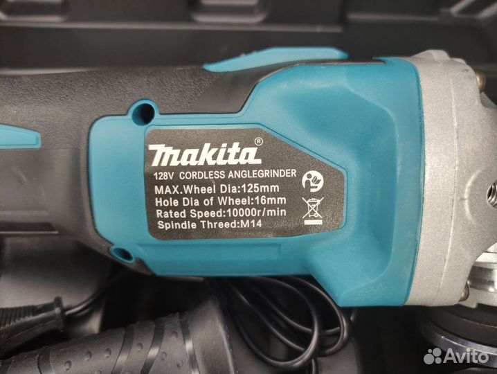 Аккумуляторная болгарка Makita ушм-125мм