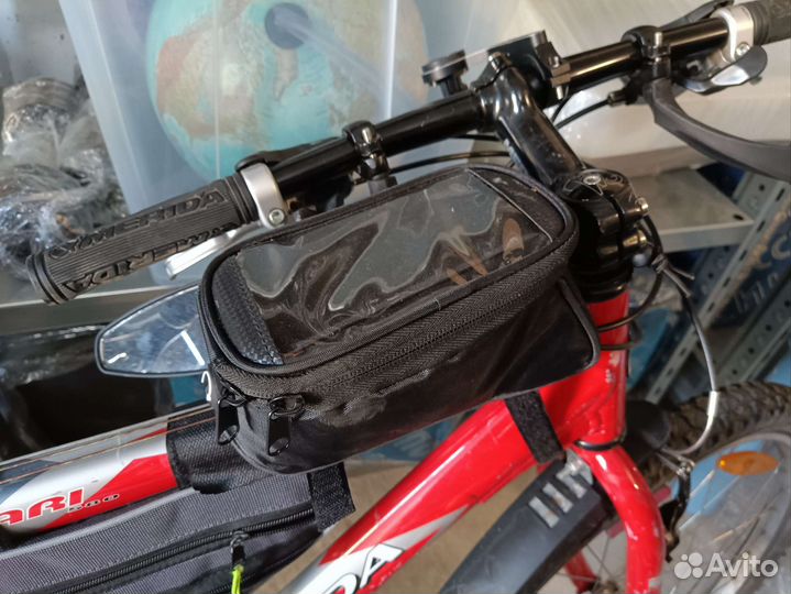 Сумка для смартфона на раму велосипеда