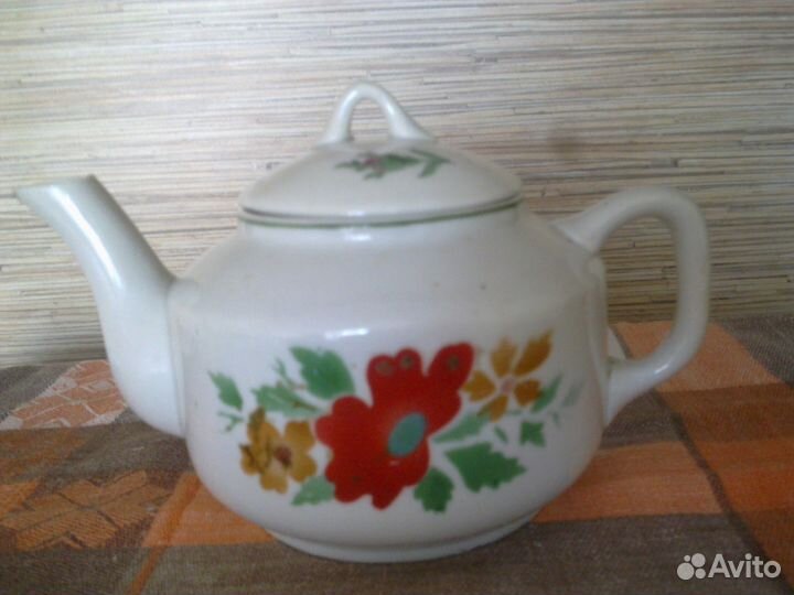 Сахарница, заварной чайник - СССР