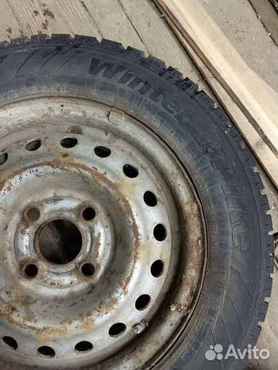 Резина зимняя на Дэу Нексия