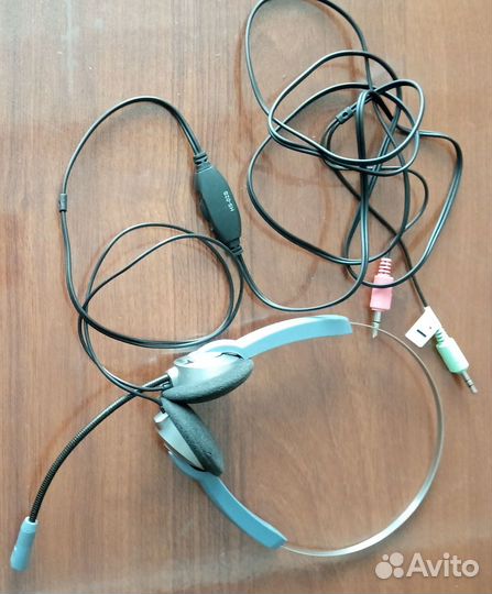 Наушники Genius проводные с микрофоном