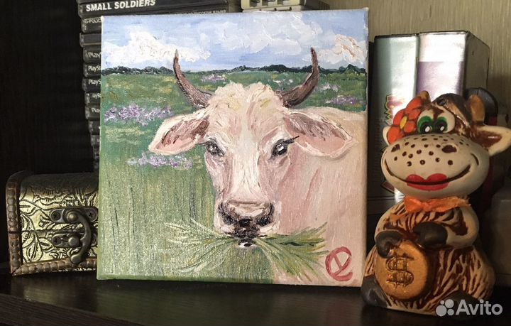 Картина маслом «Летний день»