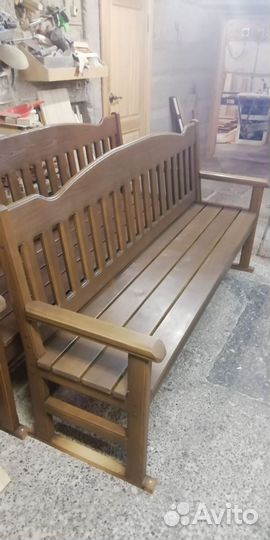 Скамейка деревянная(Сосна)