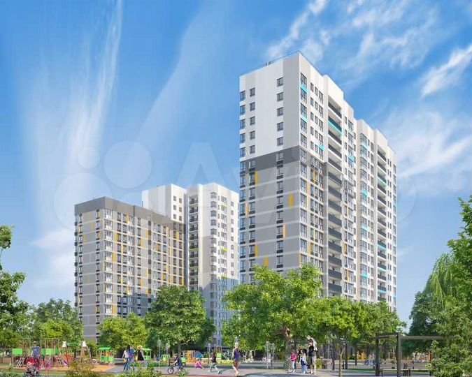 2-к. квартира, 56,7 м², 15/17 эт.