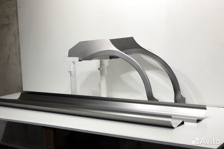 KIA Cerato 1 хэтчбек кузовные пороги и задние арки