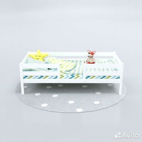 Кровать для подростка из сосны опт