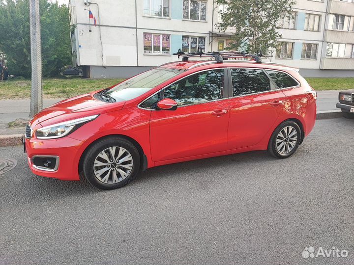 Багажник на крышу Kia Ceed SW дуги Turtle Air 2