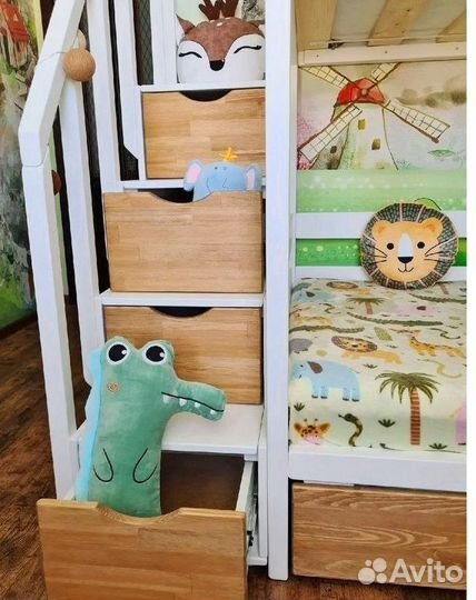 Новая детская кровать домик