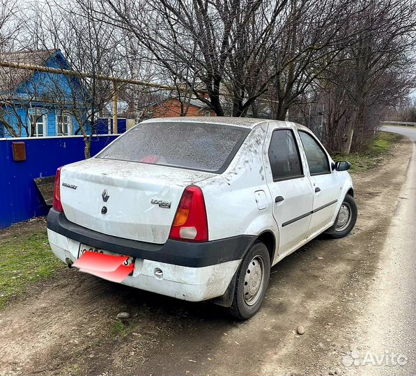 Кузов renault logan1 разбор