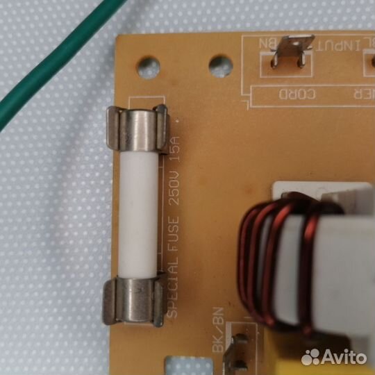 Плата сетевого фильтра микроволновой печи LG MF658