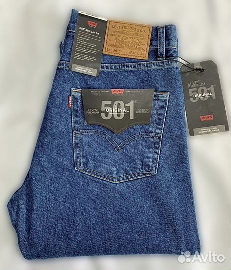 Levi's 501 Premium Rimini Cotton Medium