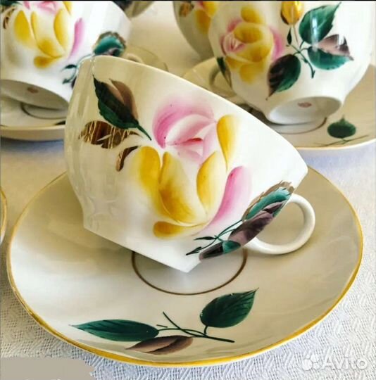 Сервиз лфз чайная Роза