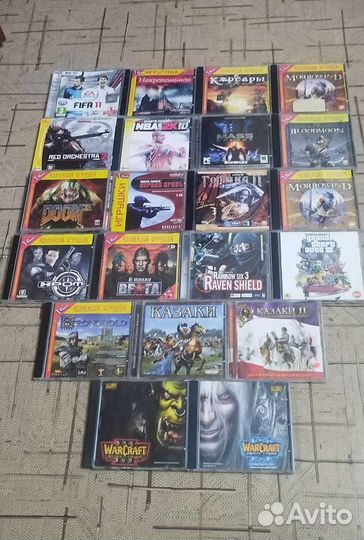 Диски,игры на PC,лицензия