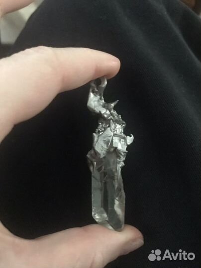 Подвеска эльфийская горный хрусталь