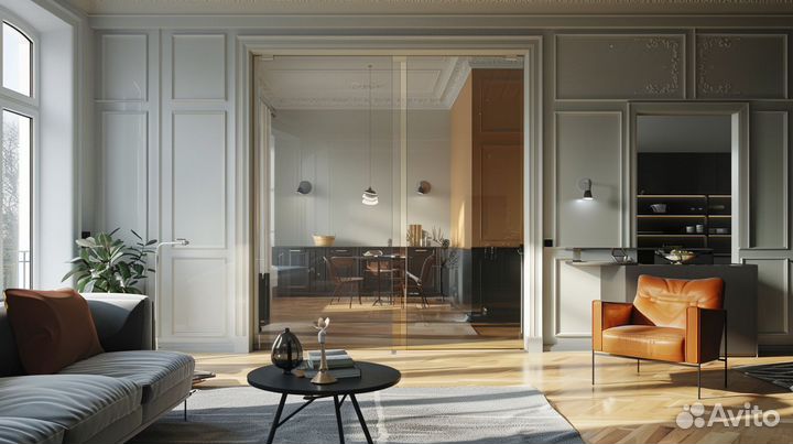 Стеклянные двери от производителя от 2х дней