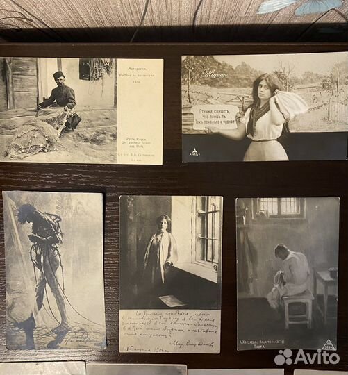 Дореволюционные открытки и СССР 56-57 год