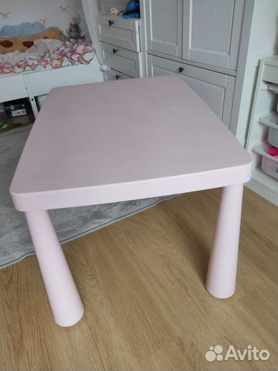 Детский стол и стул Маммут Mammut IKEA икеа