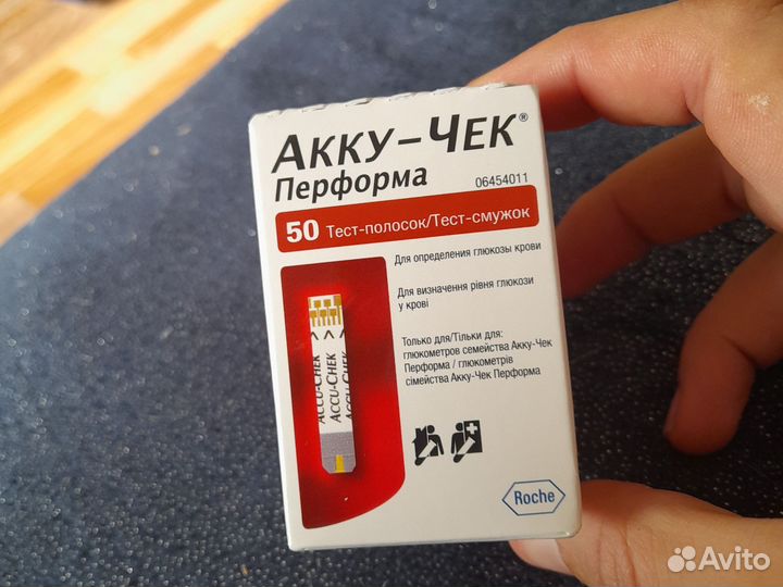 Тест полоски accu chek performa