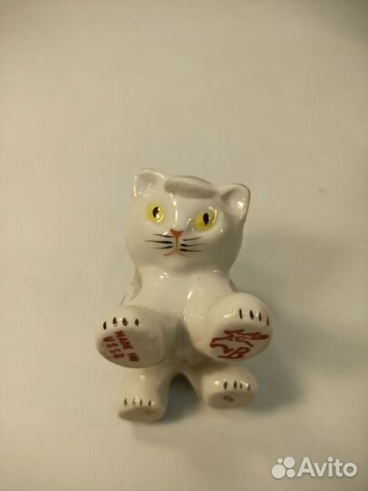 Статуэтка Котенок Вербилки СССР