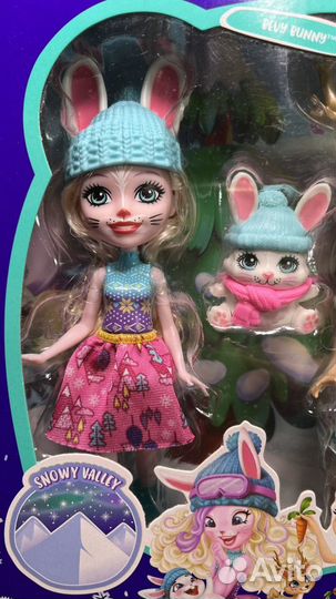 Enchantimals набор 5 кукол с питомцами новый