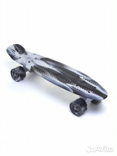 Миниборд atemi 22,5*6 цвет черн/бел, APB22D13