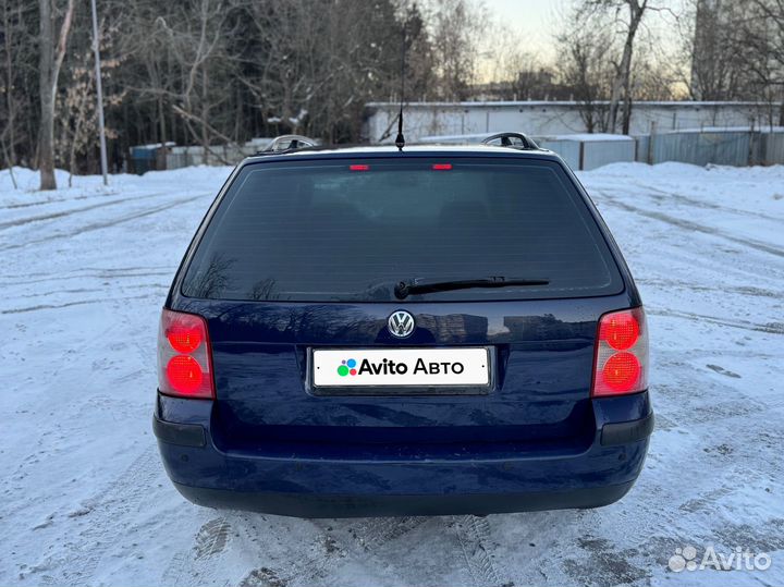 Volkswagen Passat 2.0 AT, 2001, 317 800 км